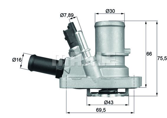 WILMINK GROUP Termostaat,Jahutusvedelik WG1217591